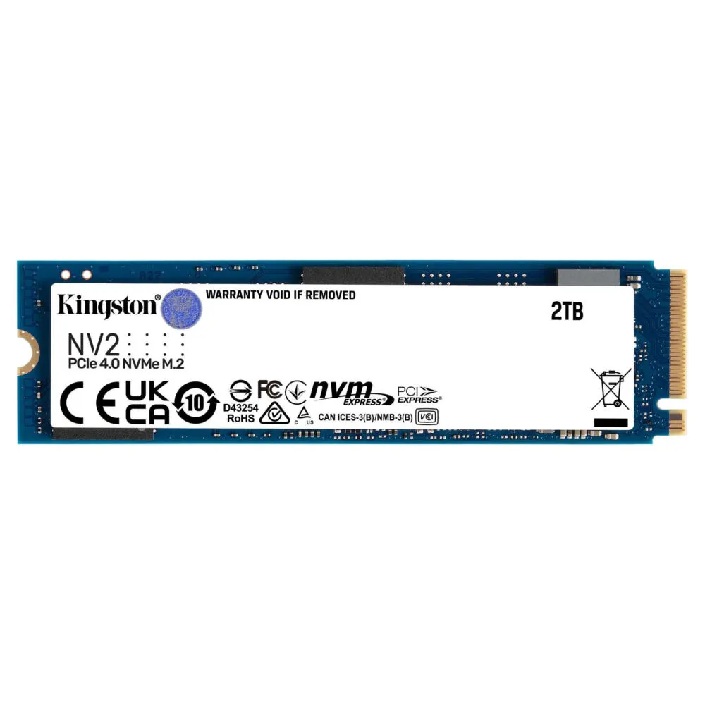 Kingston Technology Kingston NV2 + Norton 360 for Gamers 2 TB M.2 PCI Express 4.0 NVMe