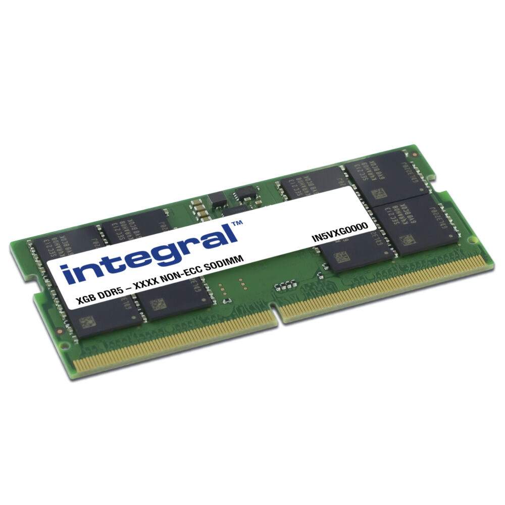 Integral IN5V16GNIRCX hafıza birimi 16 GB 1 x 16 GB DDR5 262-pin SO-DIMM