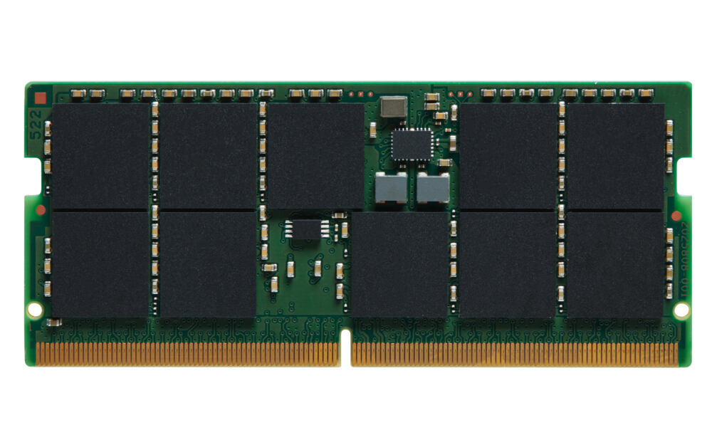 Kingston Technology Kingston KTD-PN556T-32G hafıza birimi 32 GB 1 x 32 GB DDR5 5600 MT/s 262-pin SO-DIMM ECC