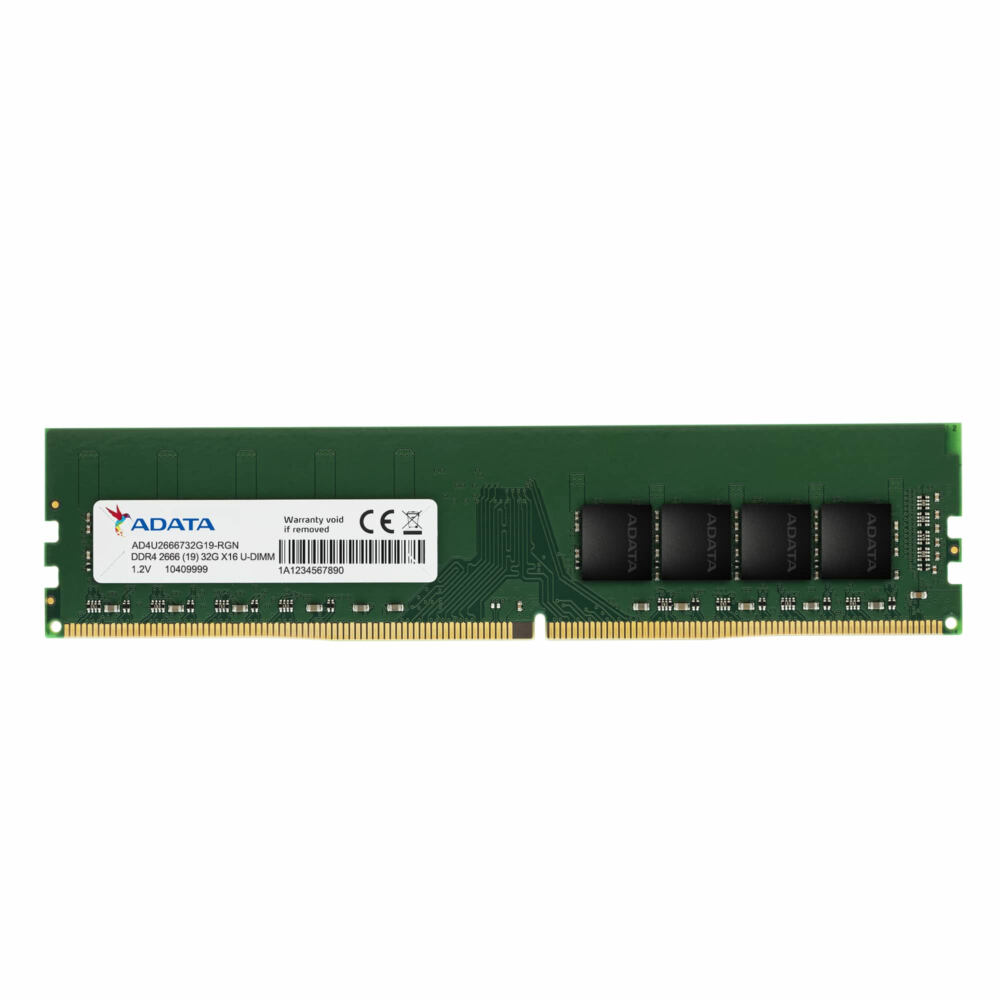 ADATA AD4U2666316G19-BGN hafıza birimi 16 GB 1 x 16 GB DDR4 288-pin DIMM
