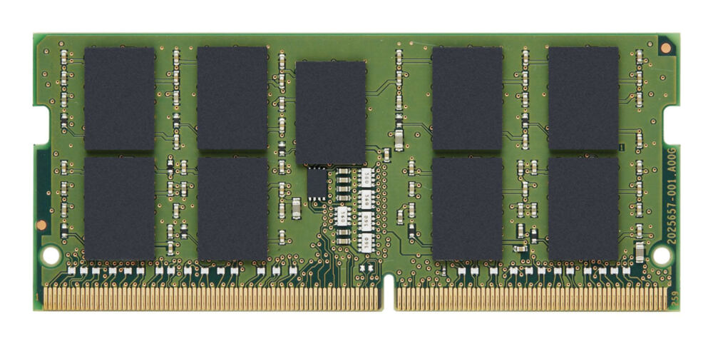 Kingston Technology Kingston KSM32SED8/16HE hafıza birimi 16 GB 1 x 16 GB DDR4 3200 MT/s 260-pin SO-DIMM ECC