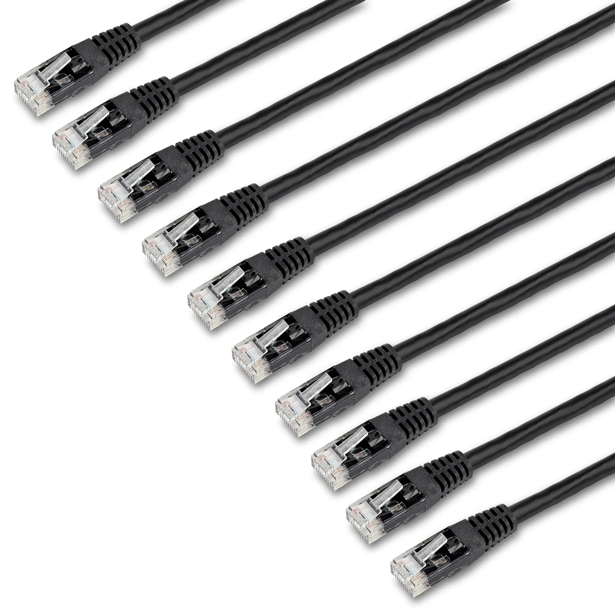 StarTech.com C6PATCH6BK10PK