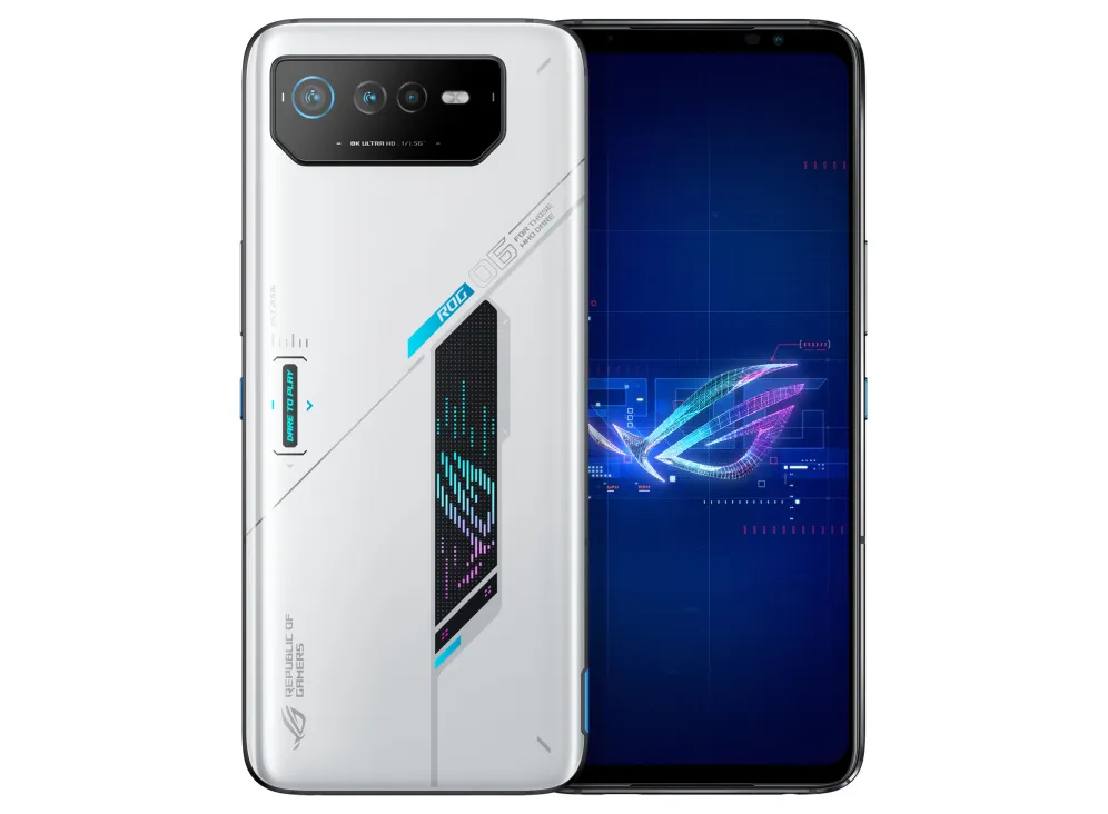 ASUS ROG Phone 6 AI2201-1D021HK 17,2 cm (6.78") Çift SIM Android 12 5G USB C Tipi 16 GB 512 GB 6000 mAh Beyaz