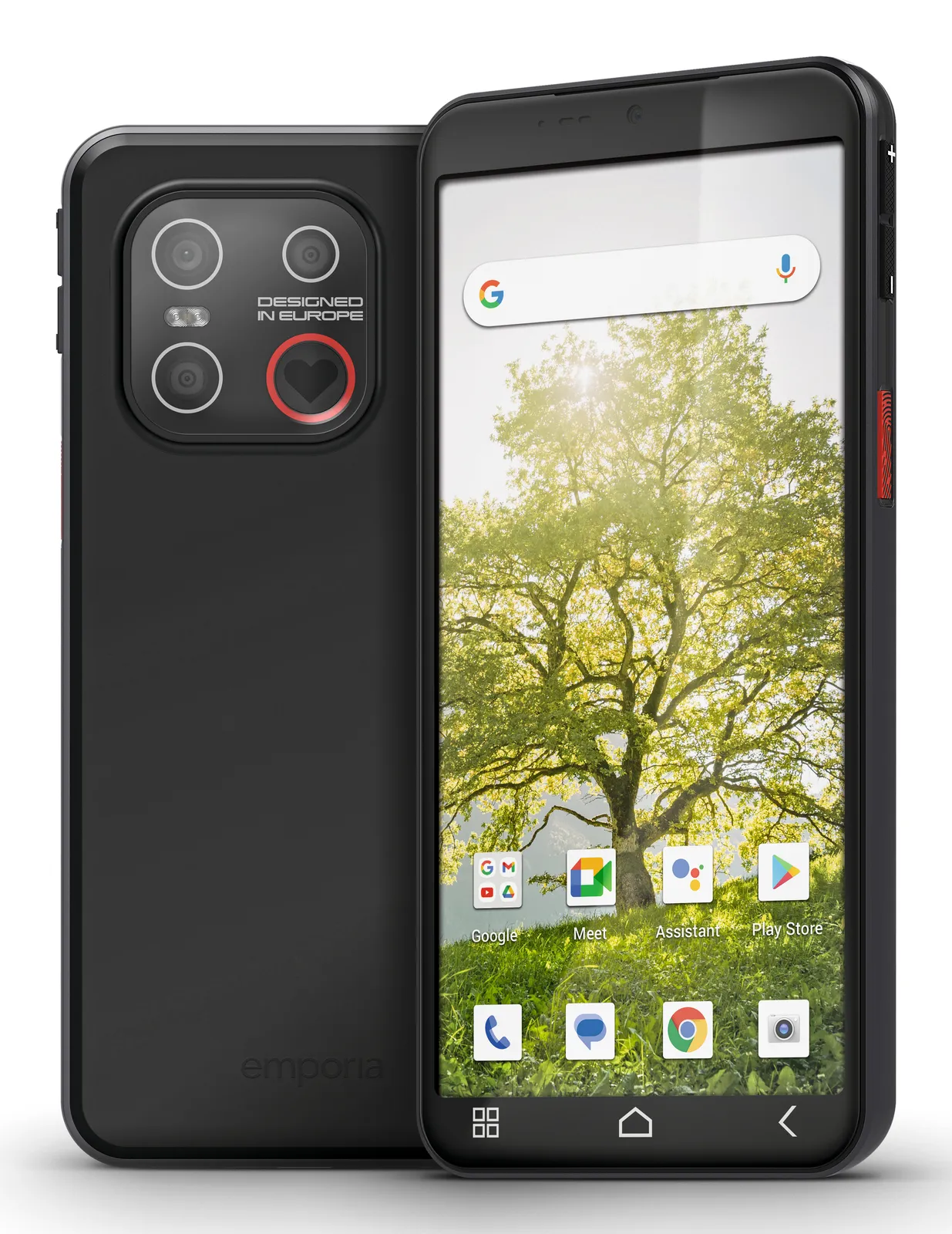 Emporia emporiaSMART.ME7 13,8 cm (5.45") Tek SIM Android 15 4G USB C Tipi 6 GB 128 GB 3500 mAh Siyah