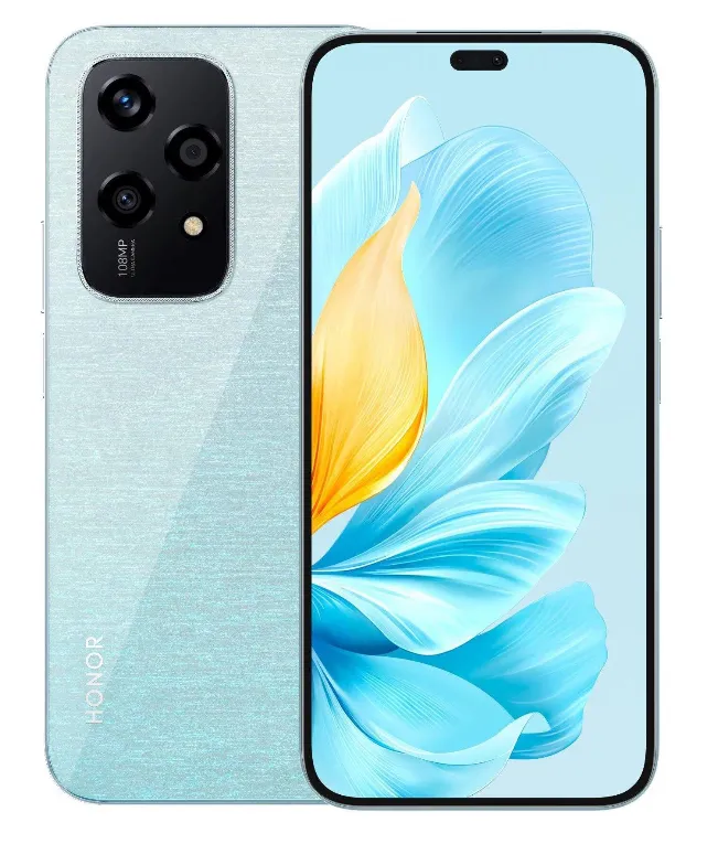 Honor 200 Lite 5G 17 cm (6.7") Çift SIM Android 14 USB C Tipi 8 GB 256 GB 4500 mAh Mavi