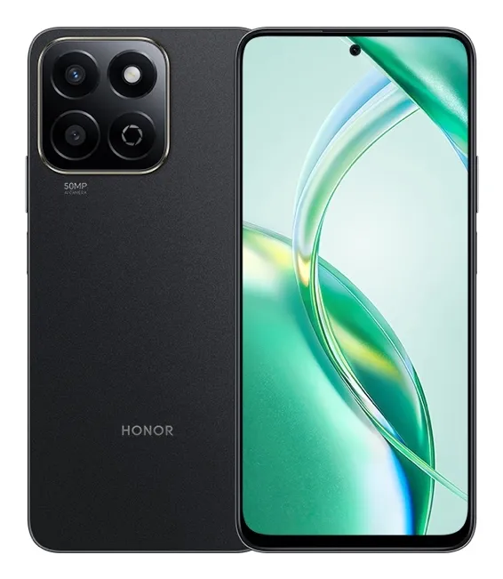 Honor 200 Smart 5G 17,3 cm (6.8") Çift SIM Android 14 USB C Tipi 4 GB 256 GB 5200 mAh Siyah