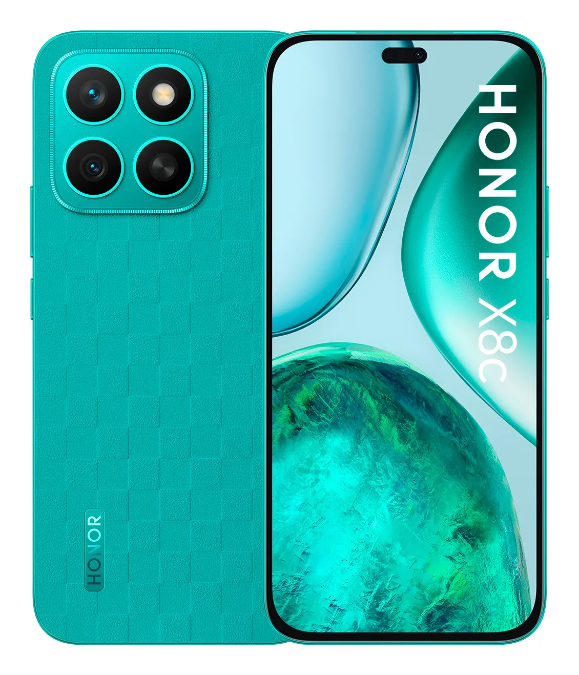 Honor X8c 17 cm (6.7") Çift SIM MagicOS 9.0 4G USB C Tipi 8 GB 256 GB 5000 mAh Yeşil