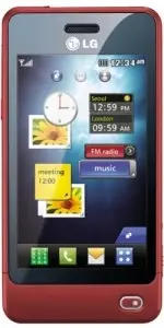 LG GD510 GD510-WINERED