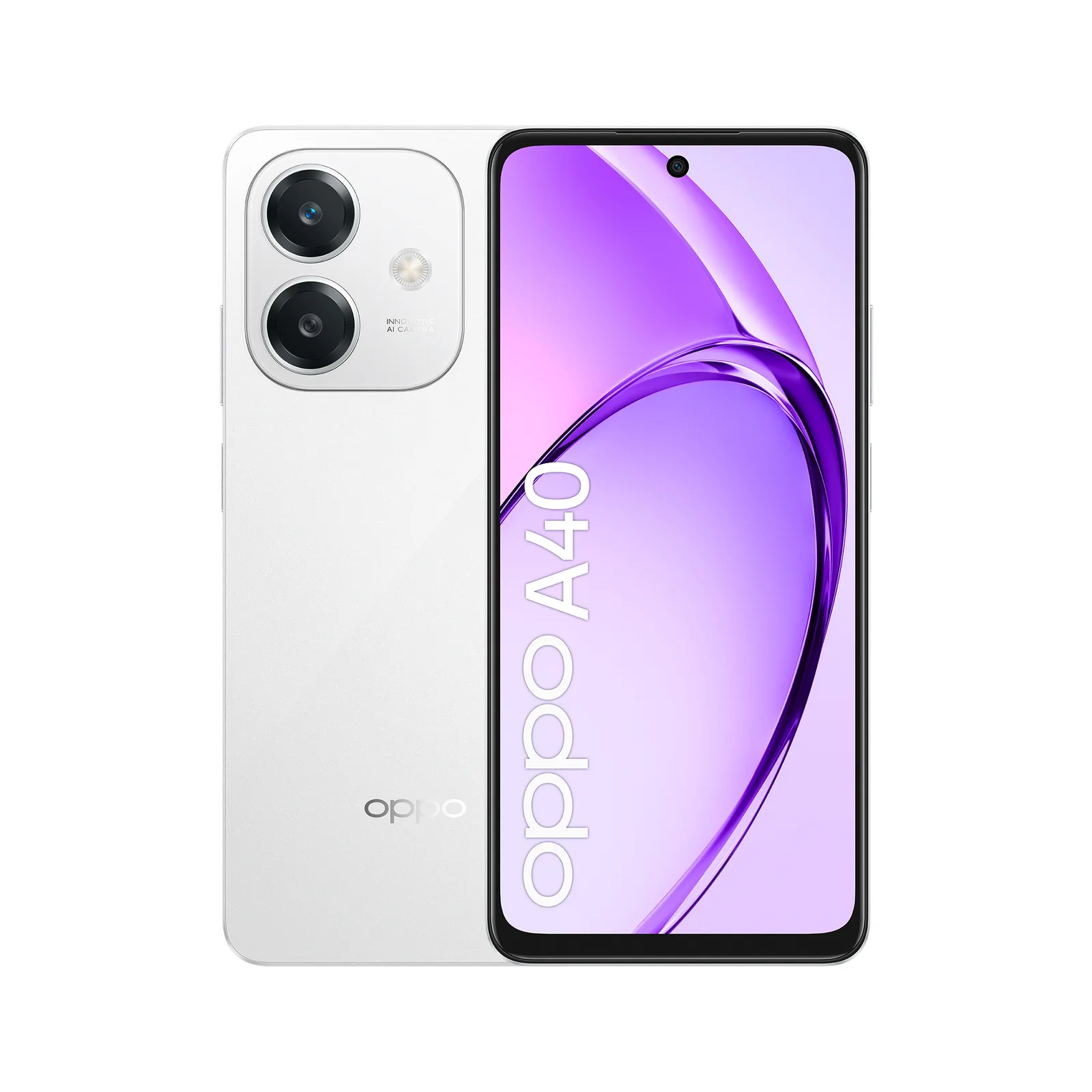 OPPO A40 16,9 cm (6.67") Çift SIM Android 14 4G USB C Tipi 6 GB 128 GB 5100 mAh Beyaz