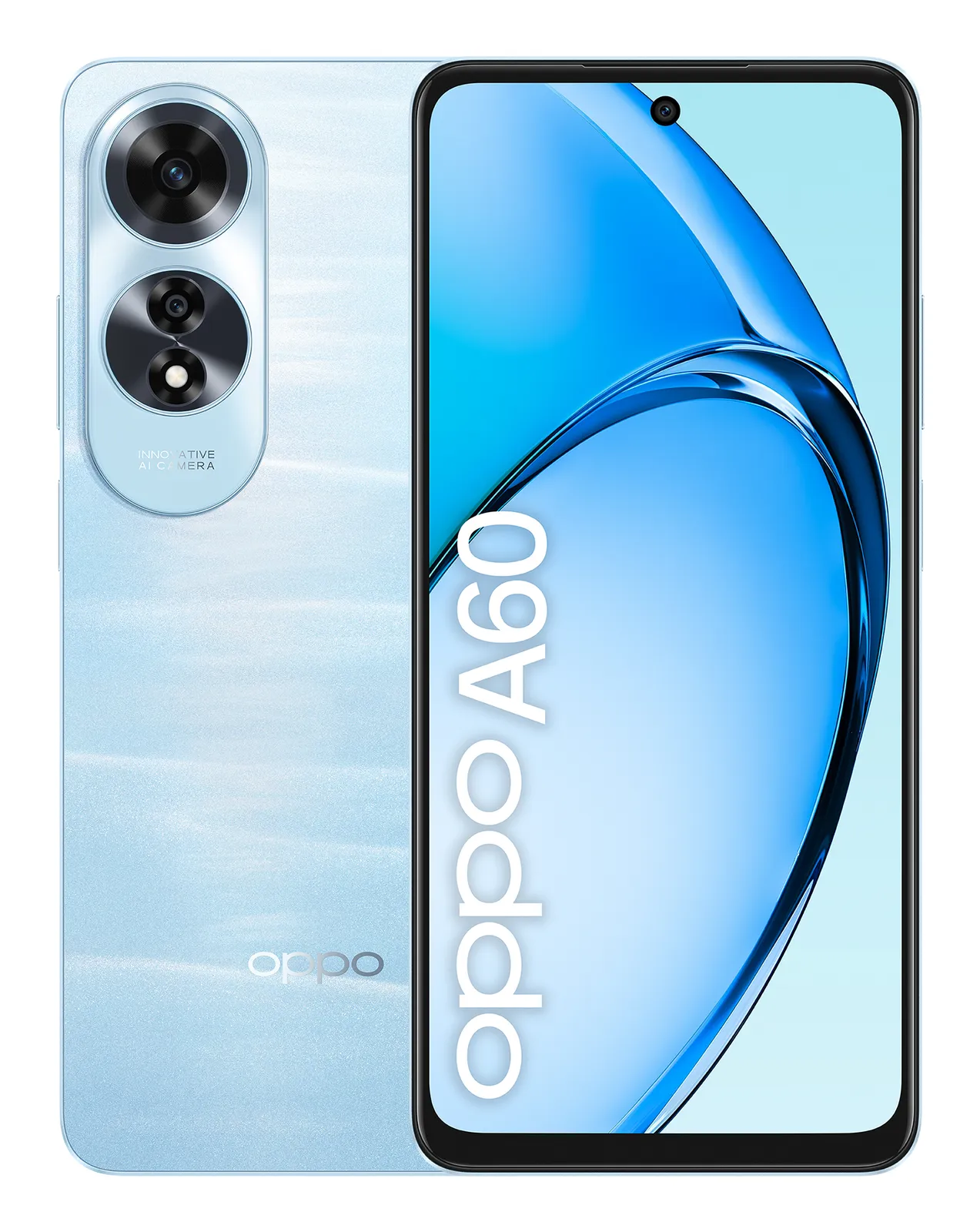 OPPO A60 16,9 cm (6.67") Çift SIM Android 14 4G USB C Tipi 8 GB 256 GB 5000 mAh Mavi