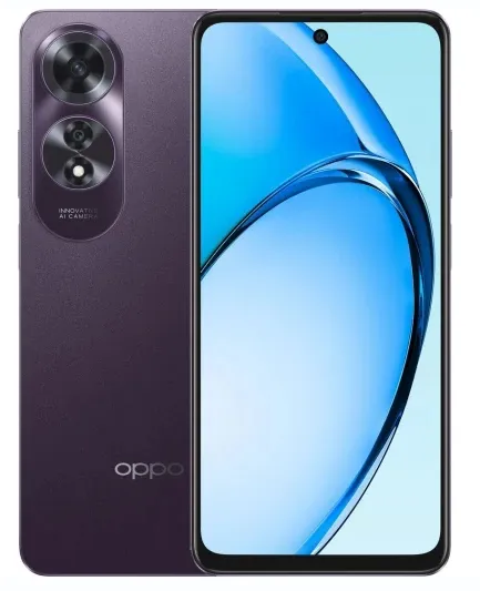 OPPO A60 16,9 cm (6.67") Çift SIM Android 14 4G USB C Tipi 8 GB 256 GB 5000 mAh Mor
