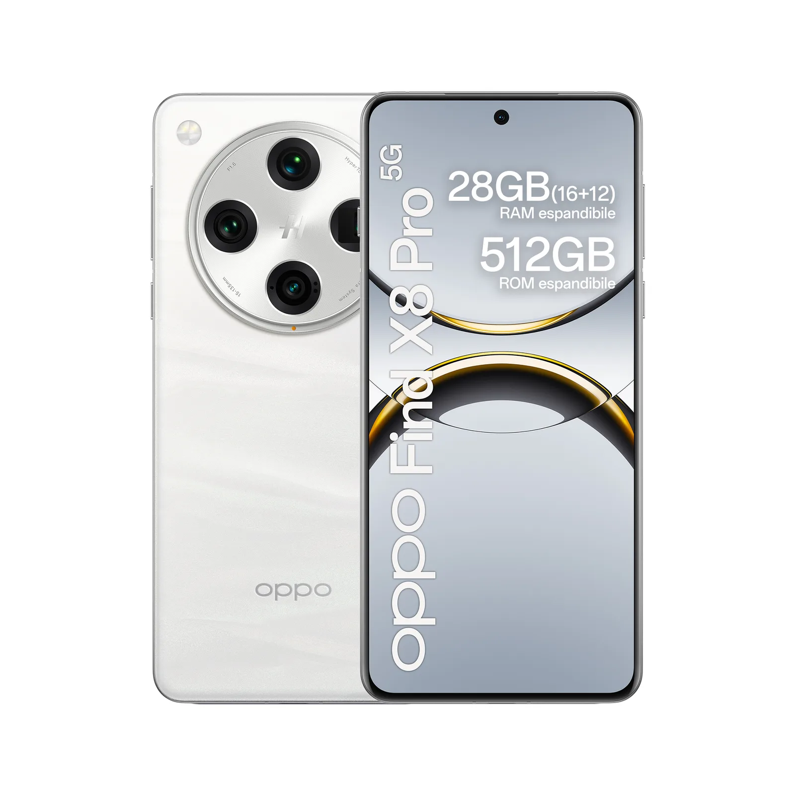 OPPO Find X8 Pro X8 Pro 17,2 cm (6.78") Çift SIM Android 15 5G USB C Tipi 16 GB 512 GB 5910 mAh Beyaz