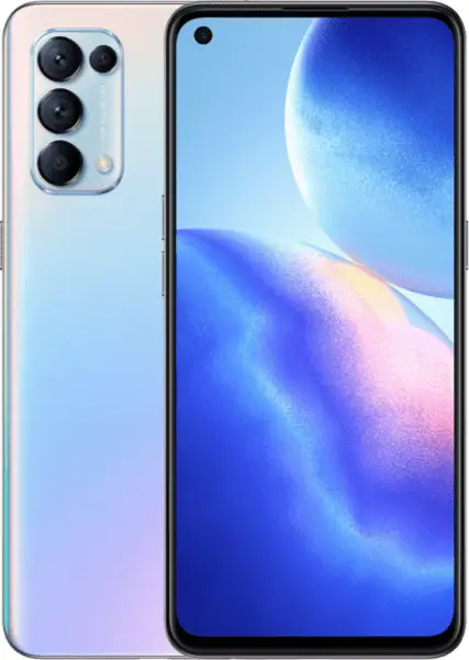 OPPO Oppo Reno 5 128 GB Parlak Gümüş Akıllı Telefon 6944284677913