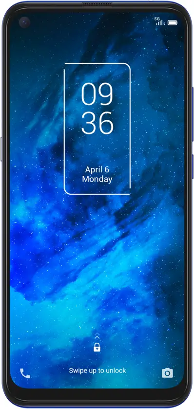 TCL 5G Chrome Blue 6+128 6 GB T790Y-2ALCGB11