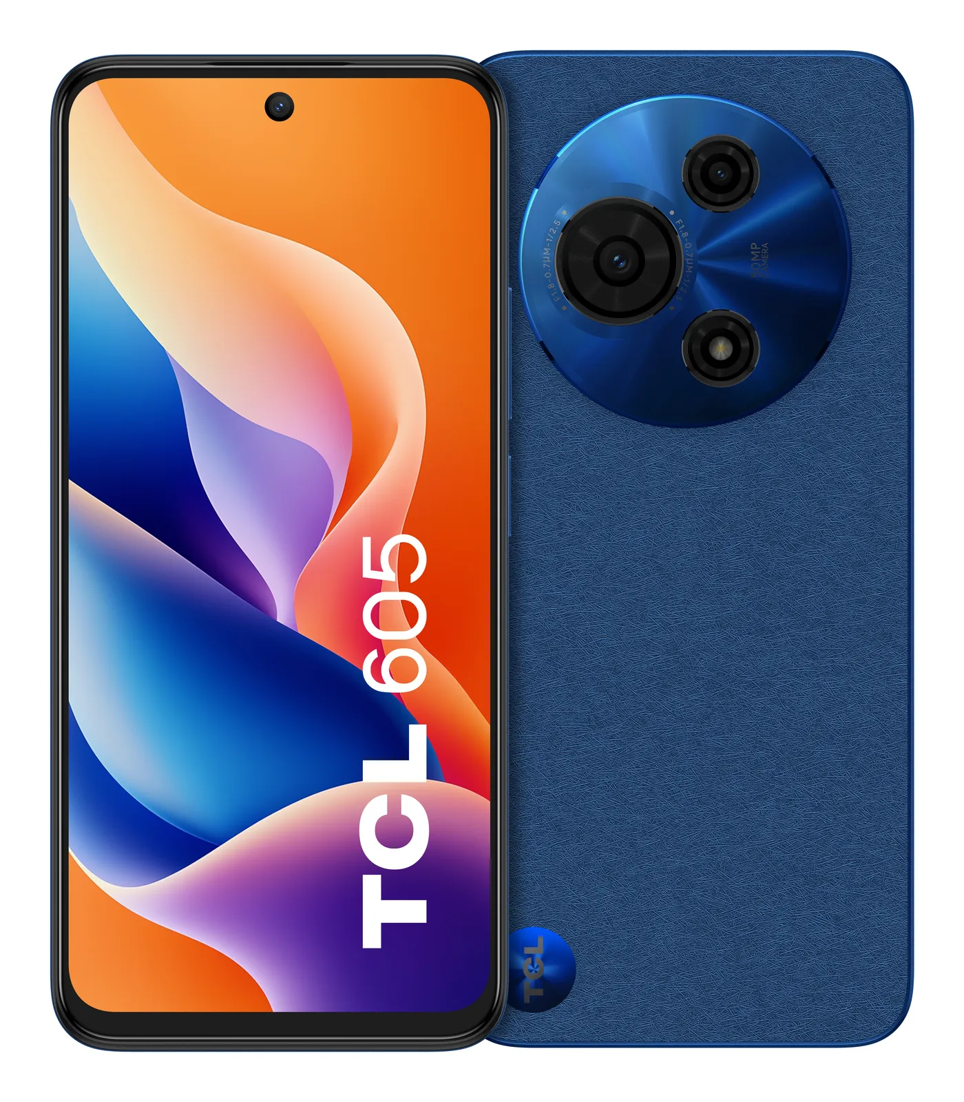 TCL 605 16,9 cm (6.67") Çift SIM Android 15 4G USB C Tipi 4 GB 128 GB 5200 mAh Mavi