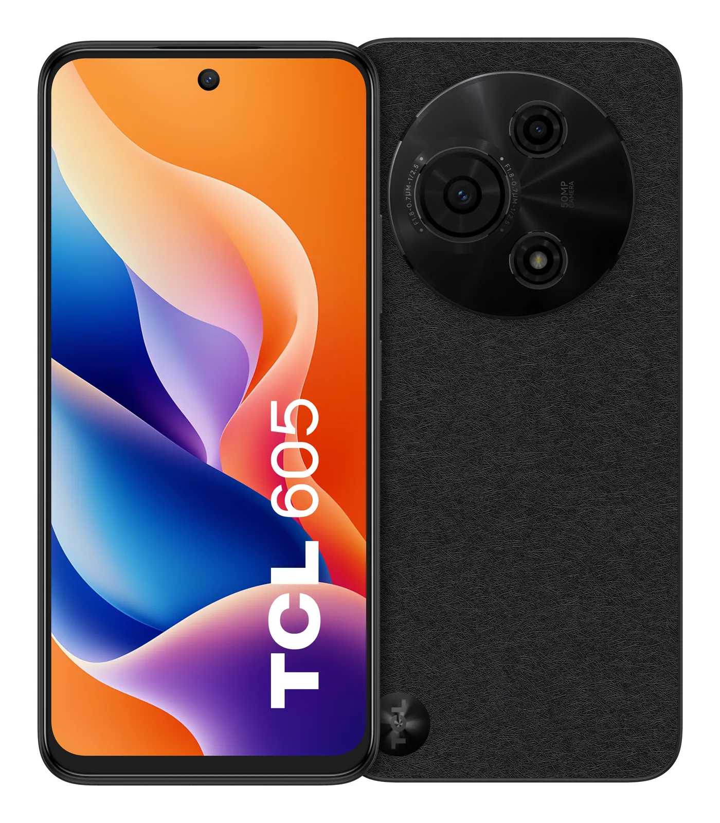 TCL 605 16,9 cm (6.67") Çift SIM Android 15 4G USB C Tipi 4 GB 128 GB 5200 mAh Siyah