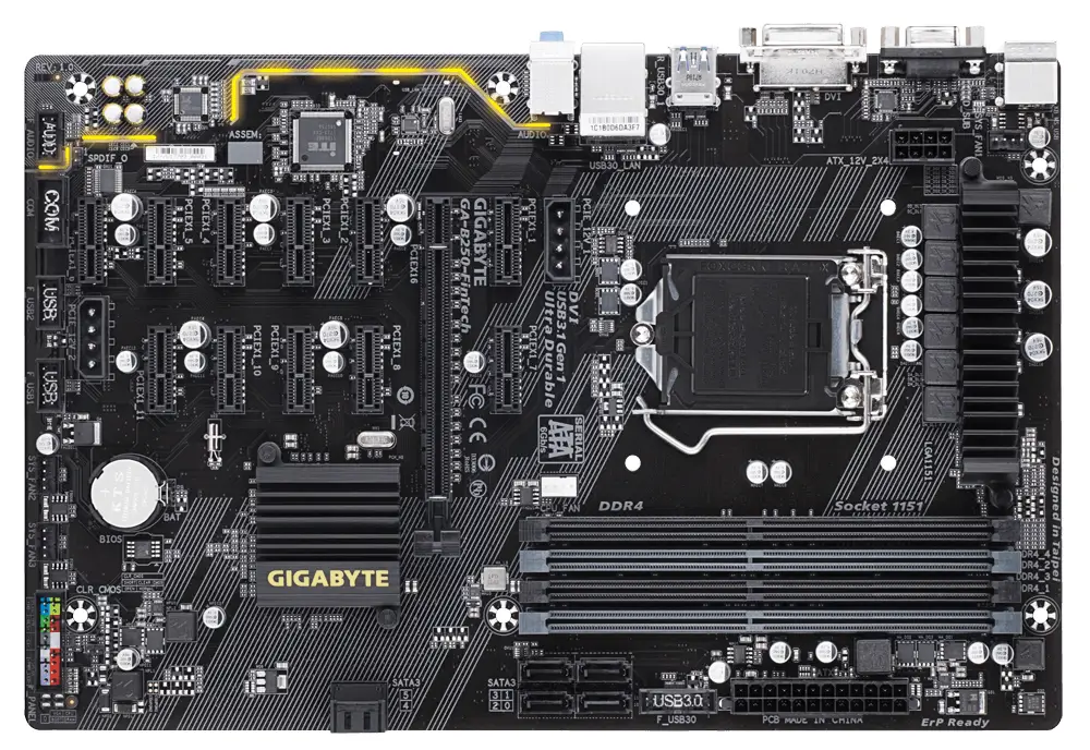 GIGABYTE GA-B250-FinTech
