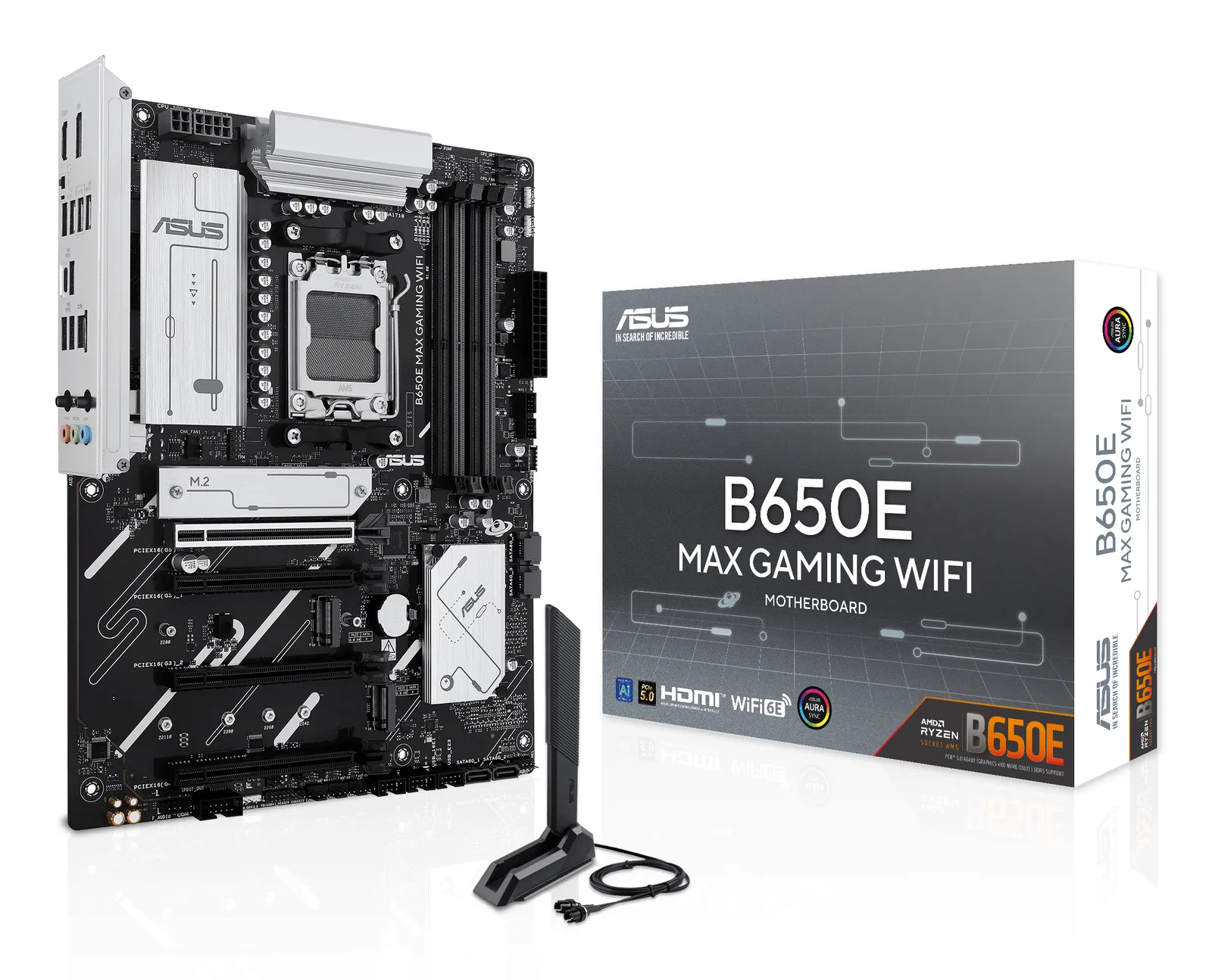ASUS B650E MAX GAMING WIFI AMD B650 Soket AM5 ATX