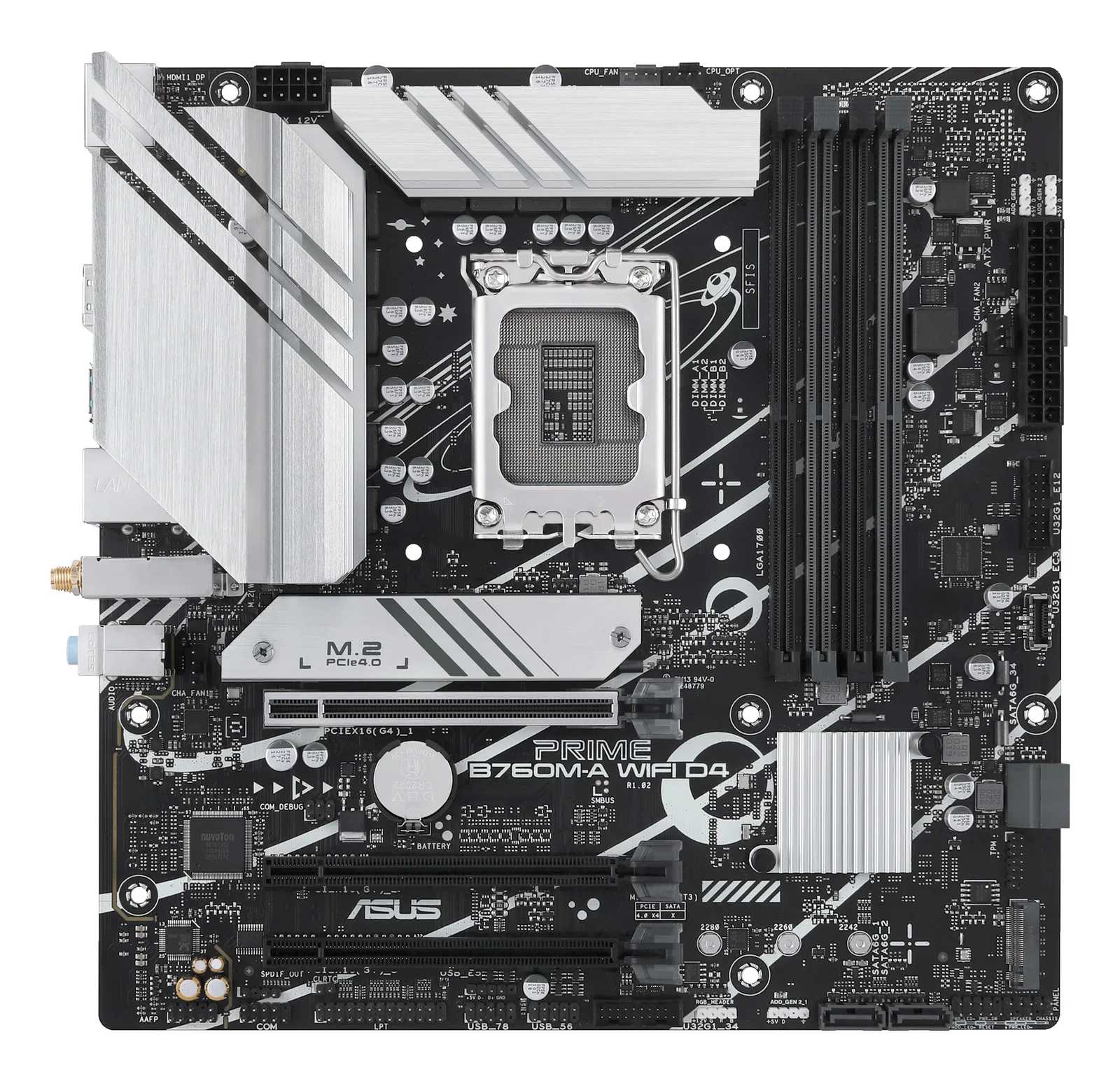 ASUS PRIME B760M-A WIFI D4-CSM 90MB1CX0-M0UAYC