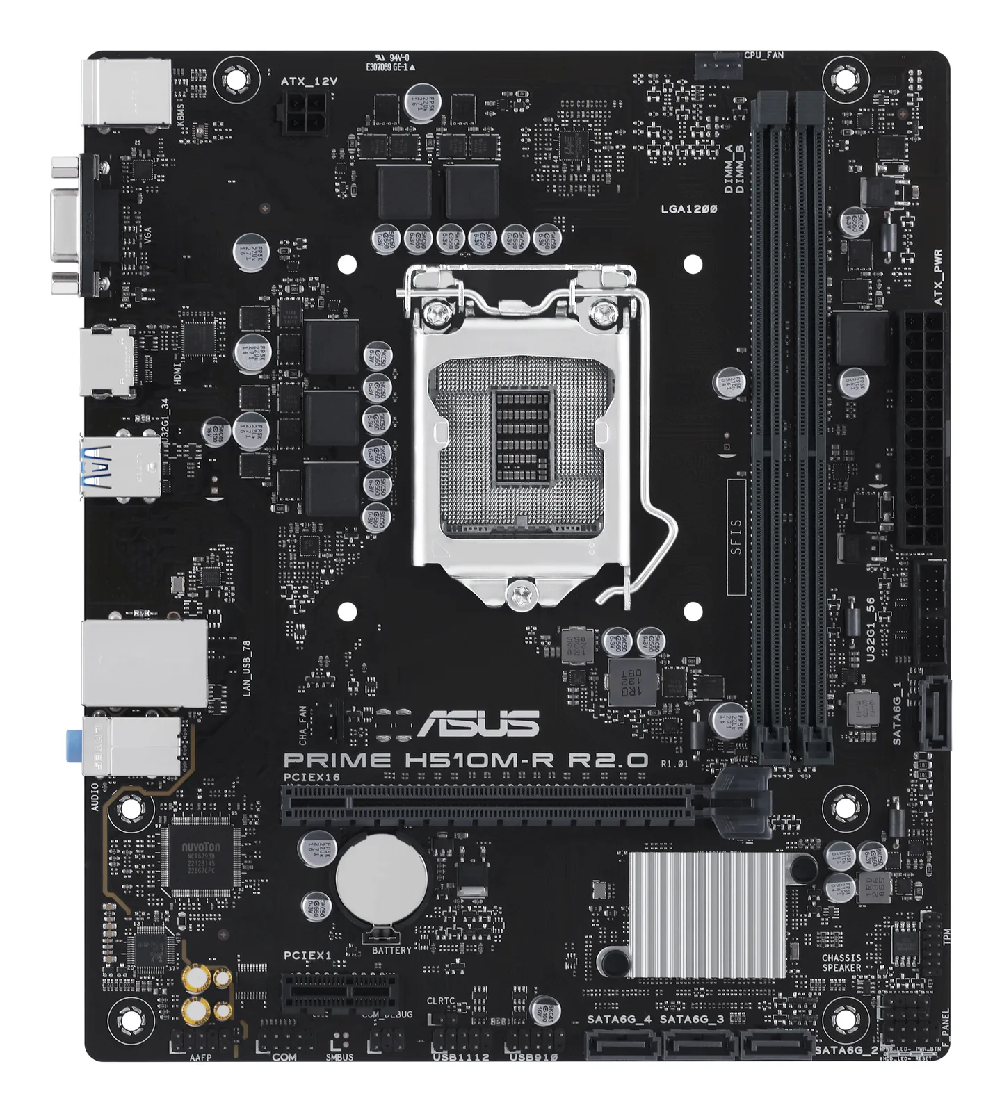 ASUS Prime H510M-R R2.0 90MB1EX0-M0ECY0
