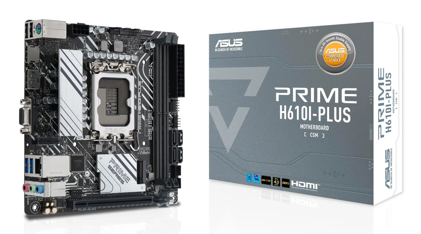 ASUS PRIME H610I-PLUS-CSM 90MB1GB0-M0EAYC