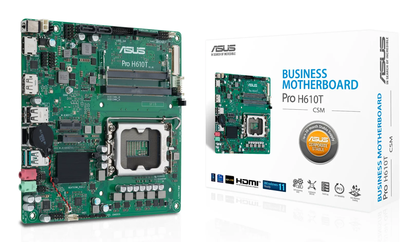 ASUS PRO H610T-CSM 90MB1G60-M0EAYC
