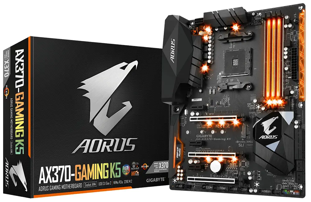 GIGABYTE AX370-Gaming K5 GA-AX370-GAMING K5