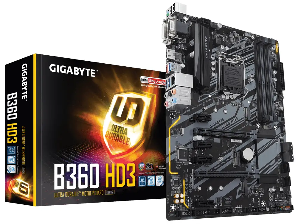 GIGABYTE B360 HD3 GAB36HD3-00-G