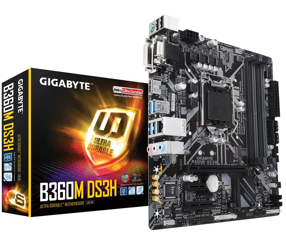 GIGABYTE B360M DS3H