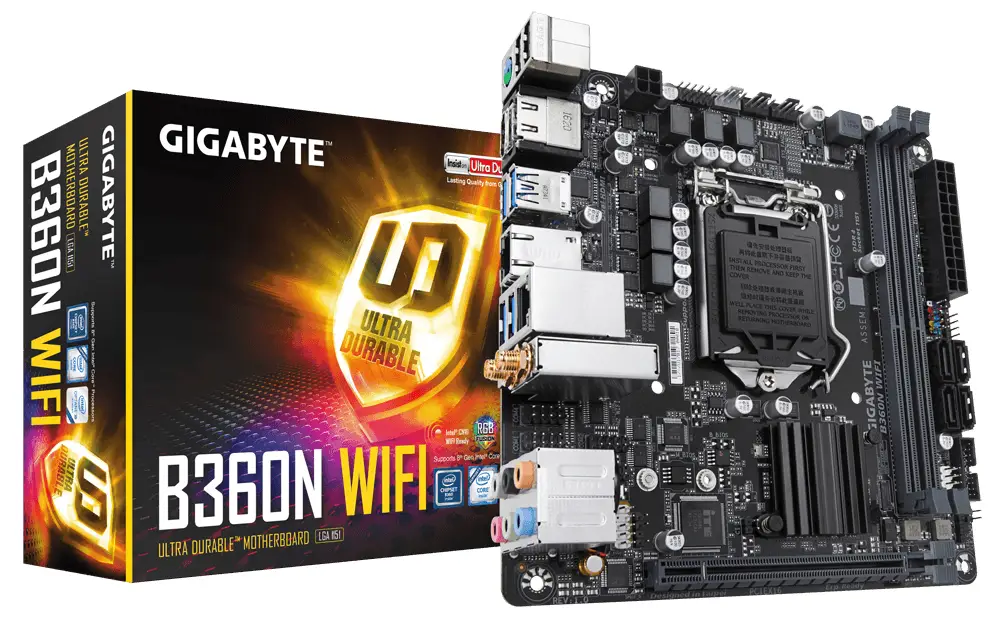 GIGABYTE B360N WIFI GA360NWFI-00-G