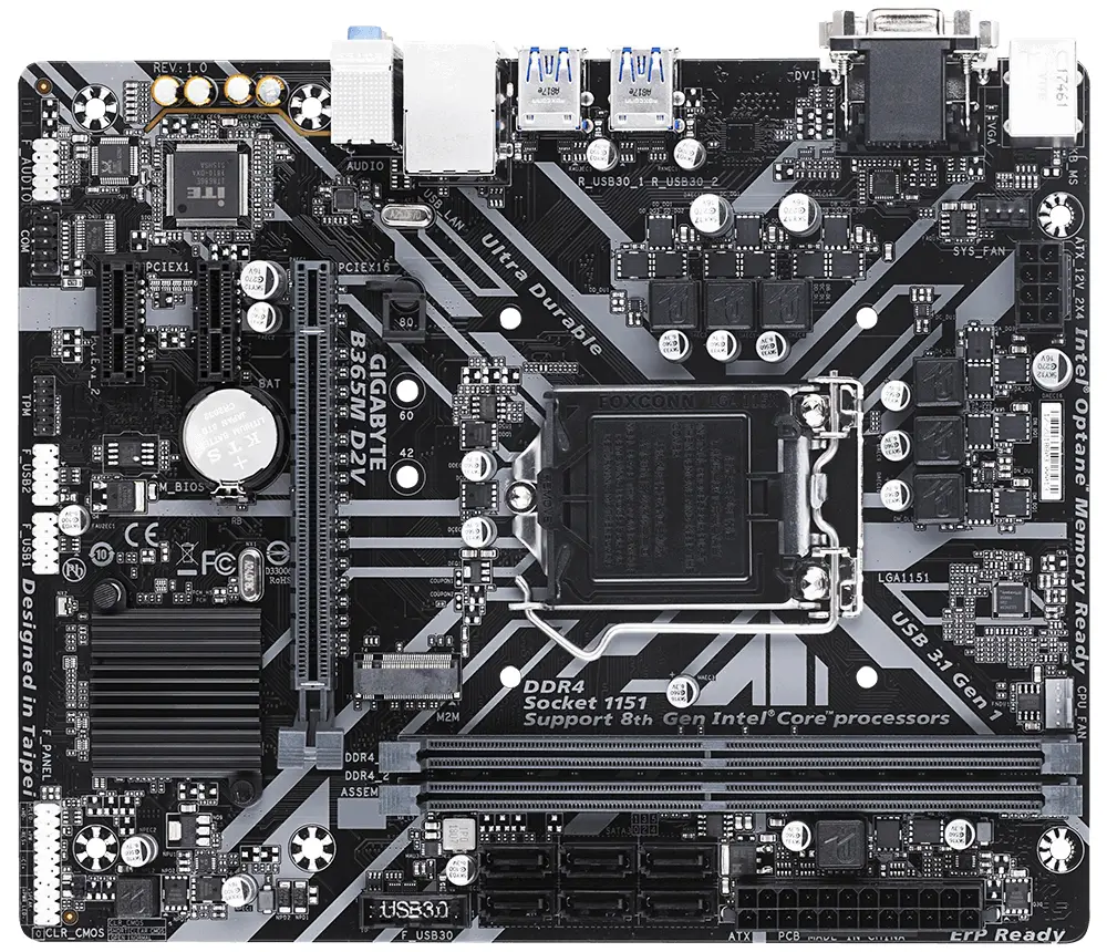 GIGABYTE B365M D2V