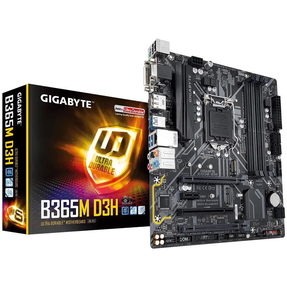 GIGABYTE B365M D3H (rev. 1.0) GA365MD3H-00-G