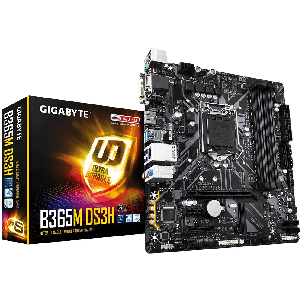 GIGABYTE B365M DS3H (rev. 1.0) GA365MS3H-00-G
