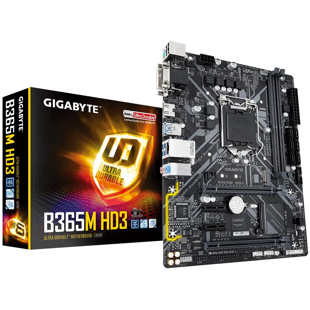 GIGABYTE B365M HD3 (rev. 1.0) B365MHD3-00-G