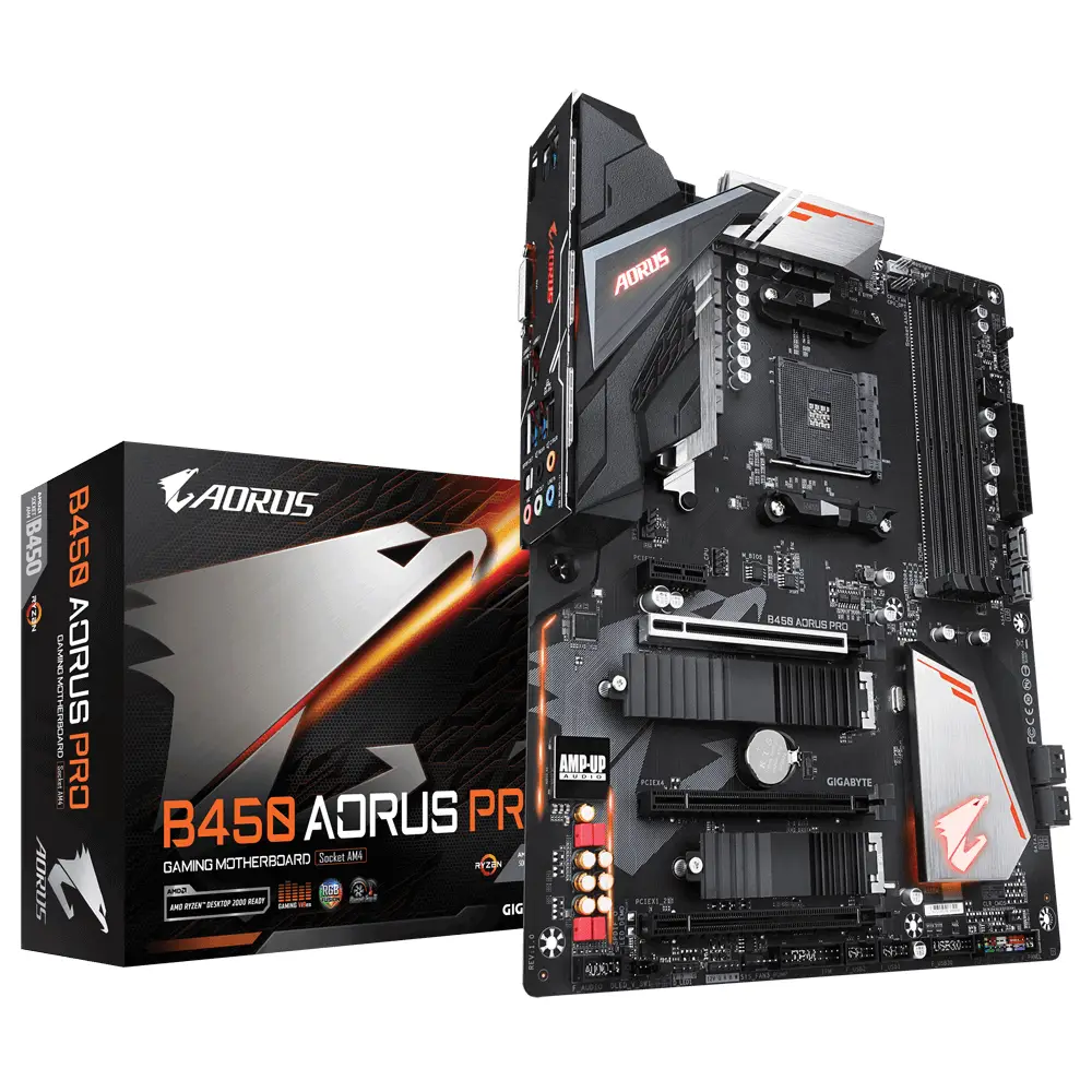 GIGABYTE B450 AORUS PRO (rev. 1.0) GAB45ARSP-00-G