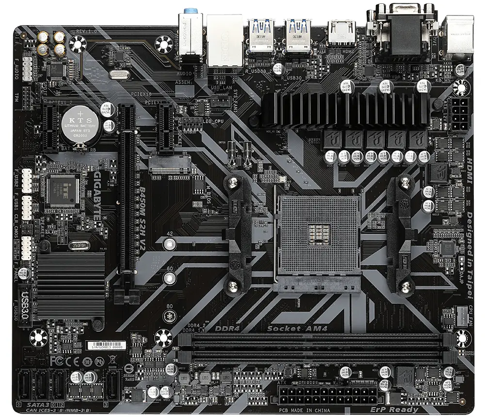 GIGABYTE B450M S2H V2