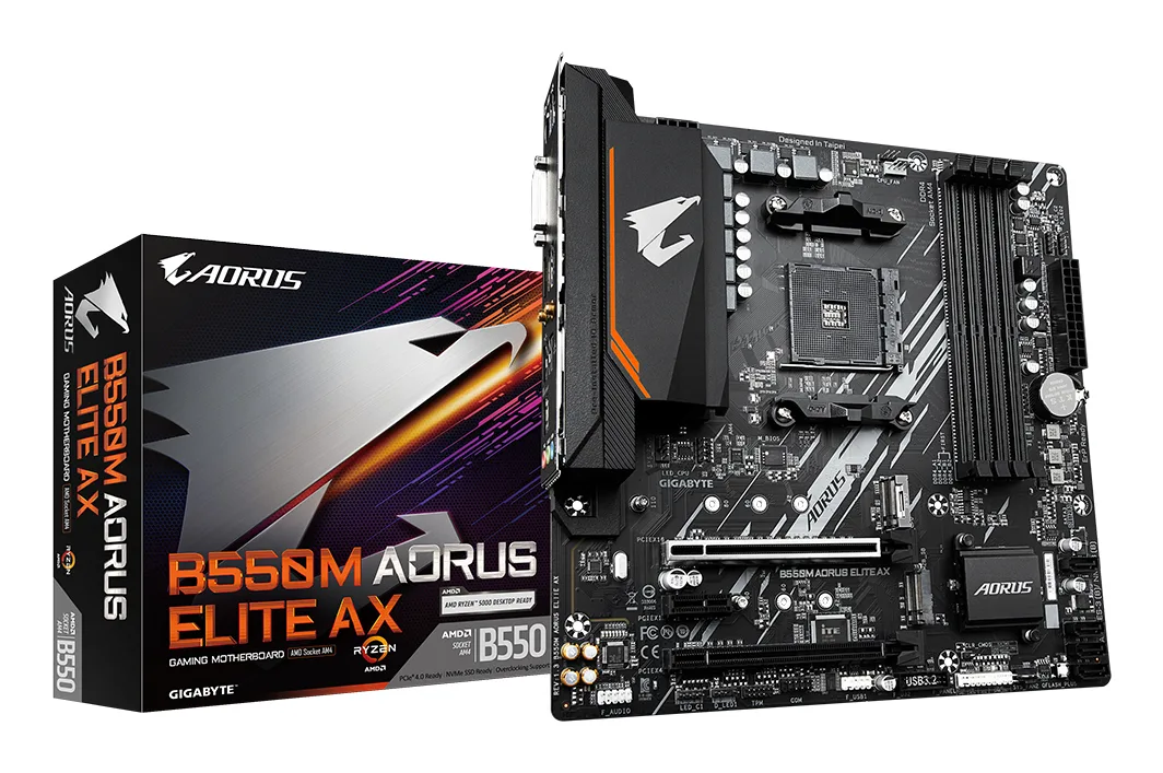 GIGABYTE B550M AORUS ELITE AX