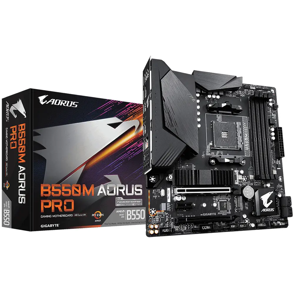 GIGABYTE B550M AORUS PRO (rev. 1.0) GAB55MAPO-00-G