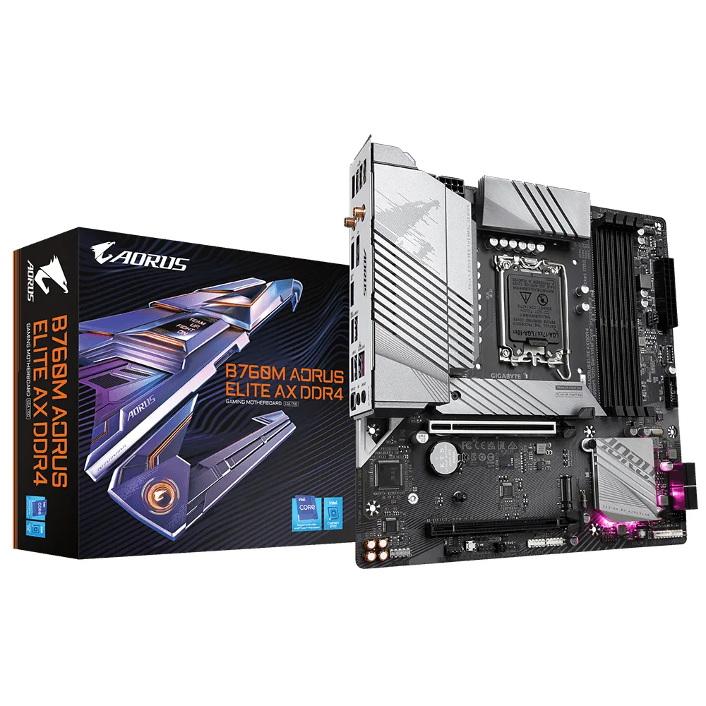 GIGABYTE B760M AORUS ELITE AX DDR4