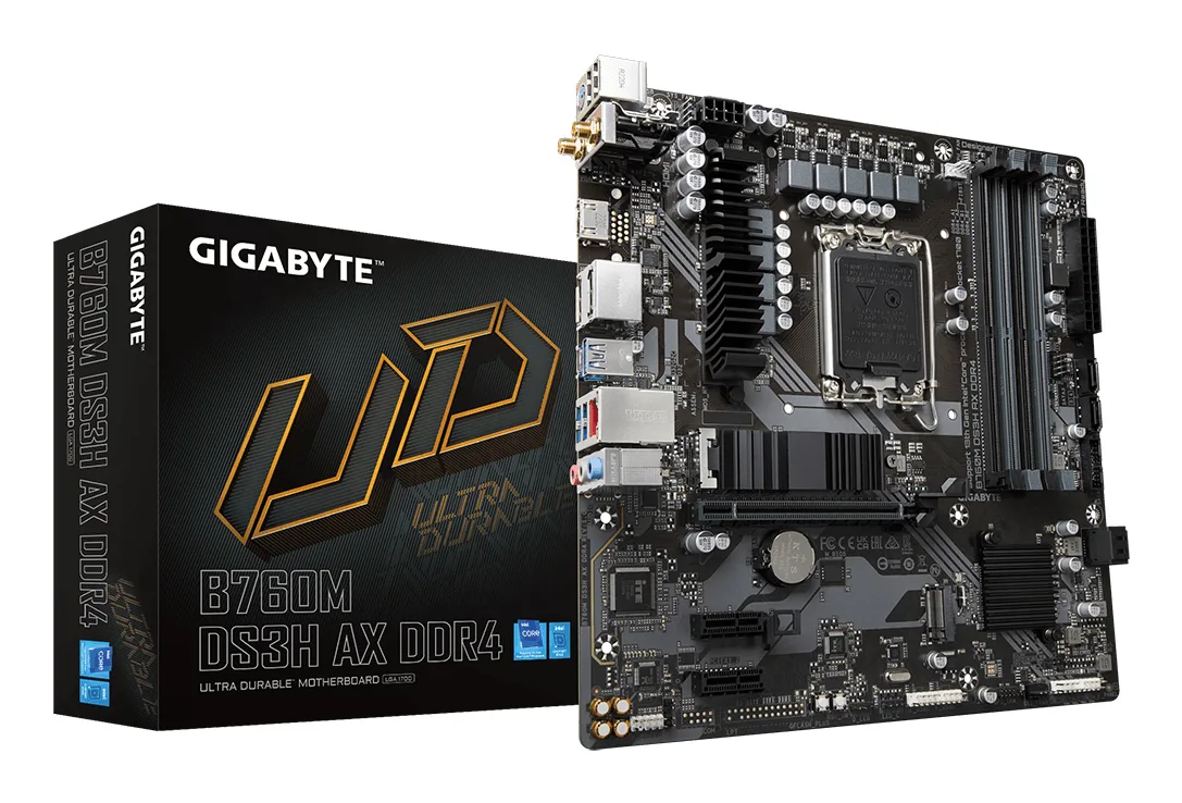 GIGABYTE B760M DS3H AX DDR4