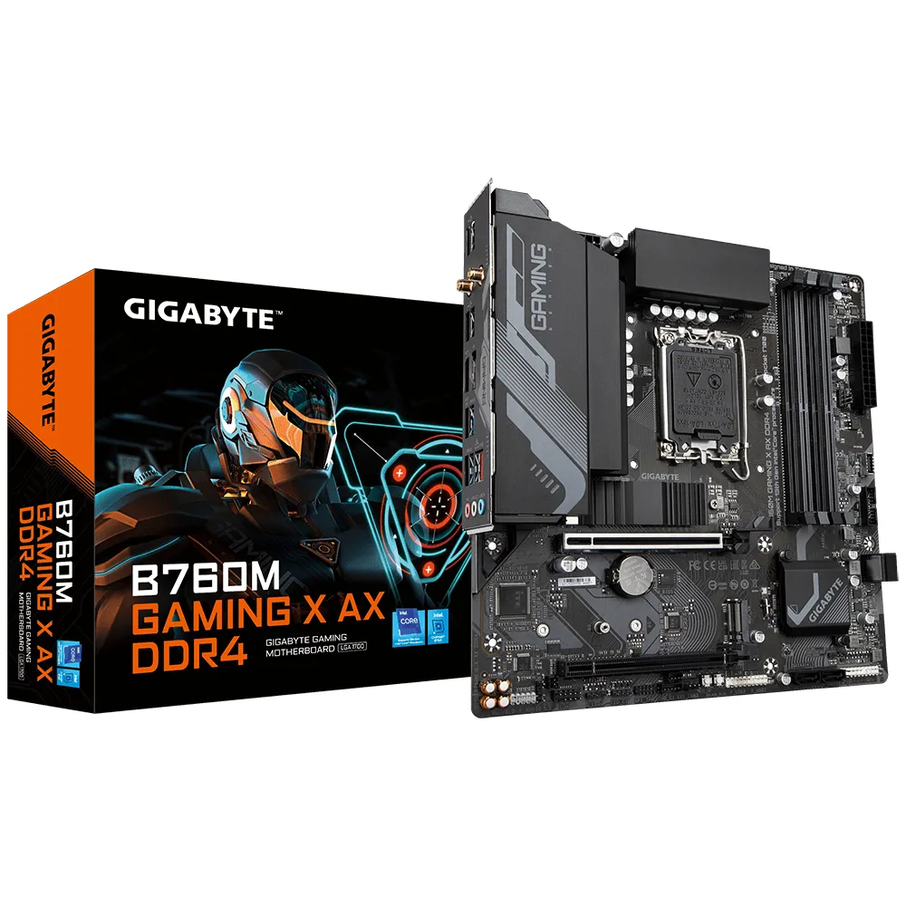 GIGABYTE B760M GAMING X AX DDR4