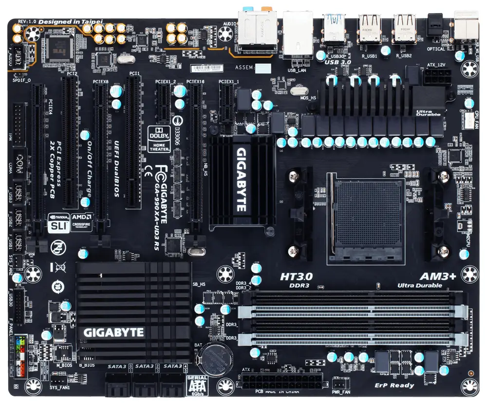 GIGABYTE GA-990XA-UD3 R5 (rev. 1.0) GA-990XA-UD3-R5