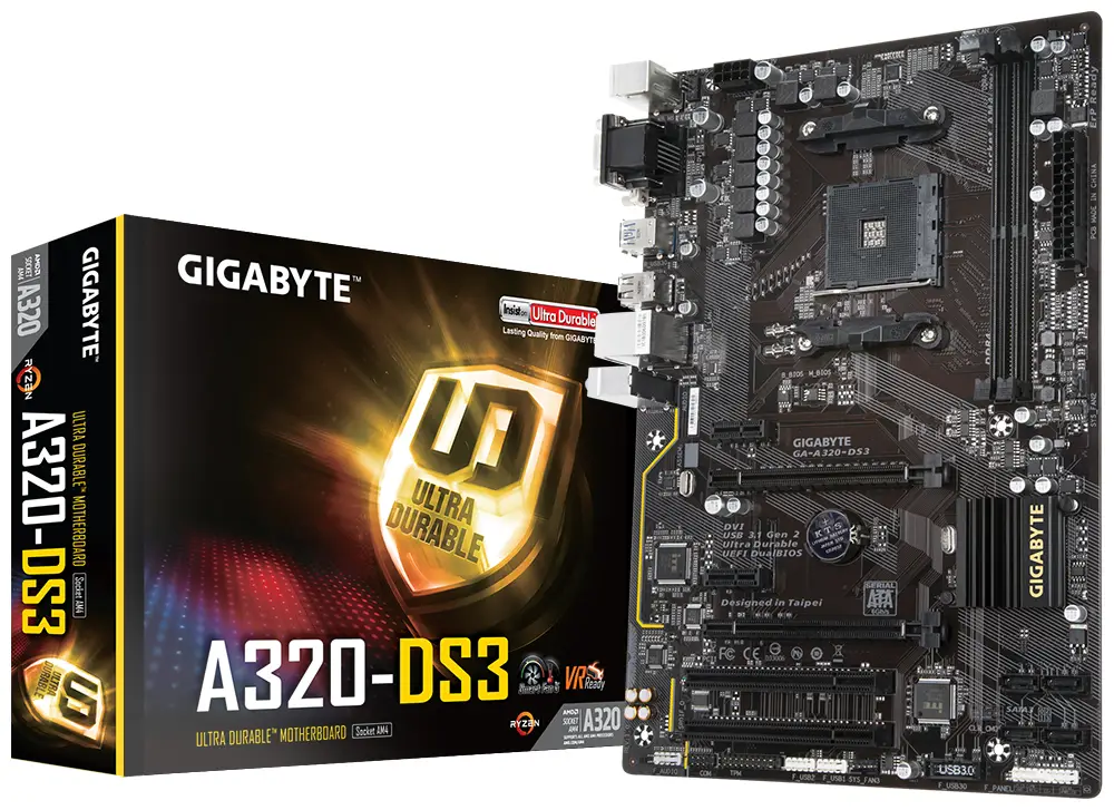 GIGABYTE GA-A320-DS3 GAA320DS3-00-G