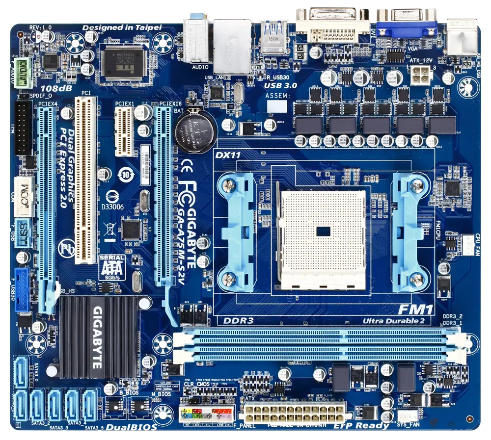 GIGABYTE GA-A75M-S2V