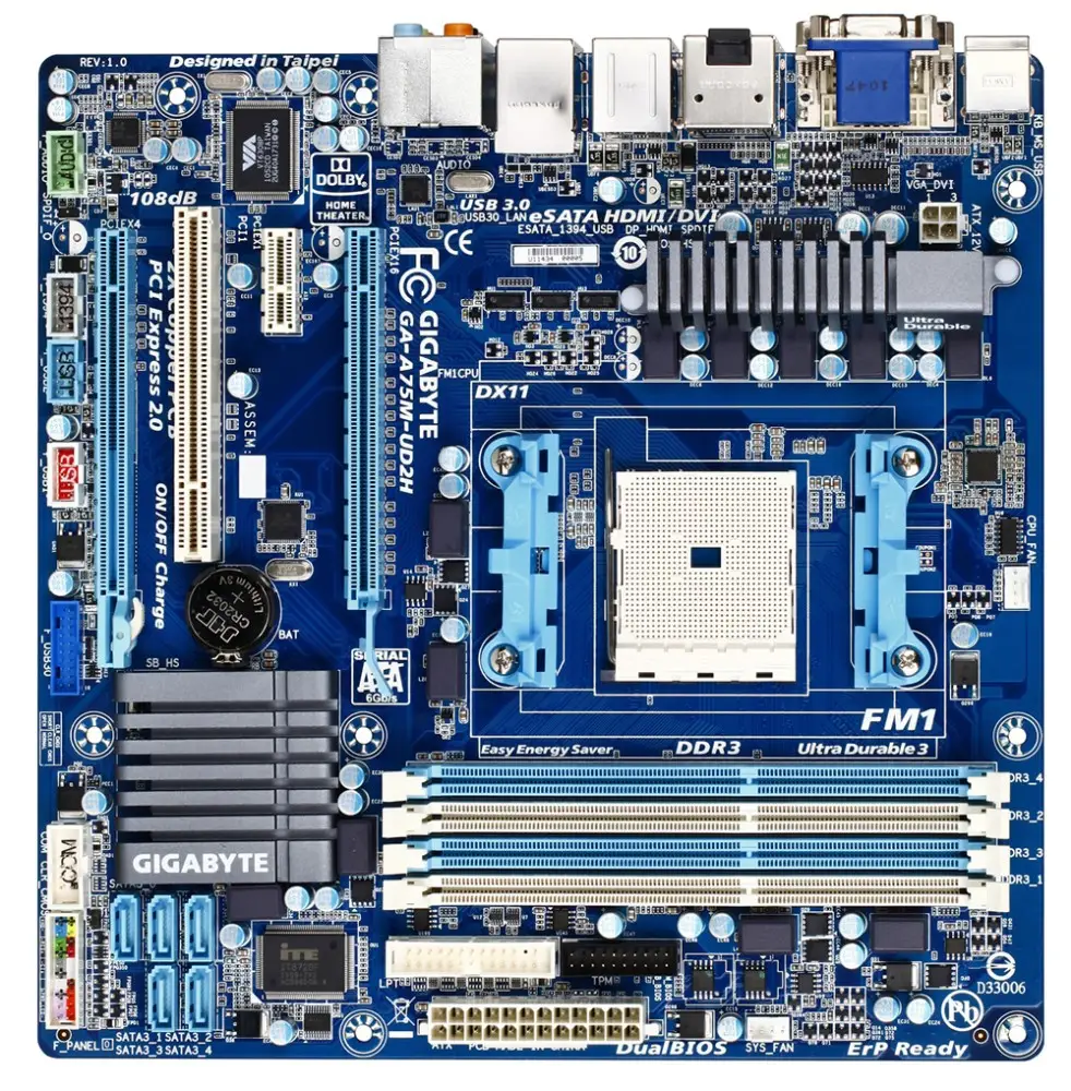 GIGABYTE GA-A75M-UD2H