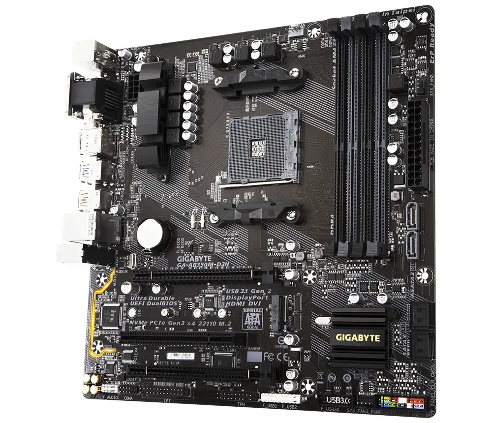 GIGABYTE GA-AB350M-D3H 1.1