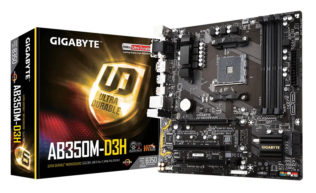 GIGABYTE GA-AB350M-D3H