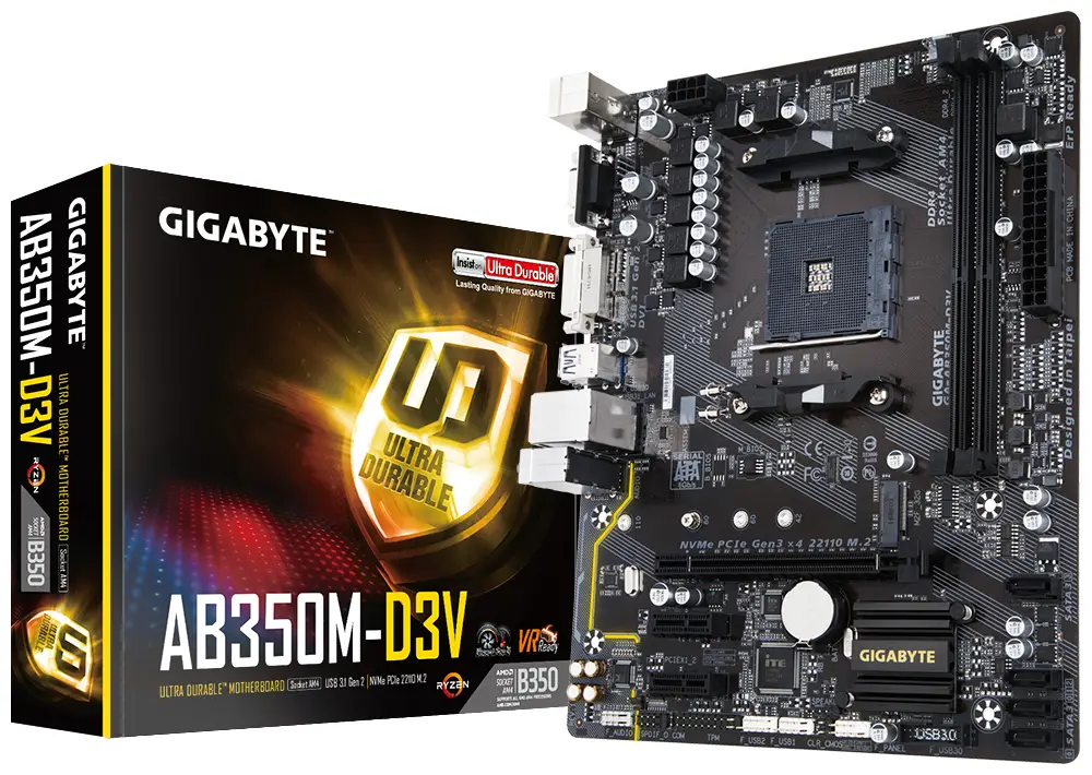 GIGABYTE GA-AB350M-D3V