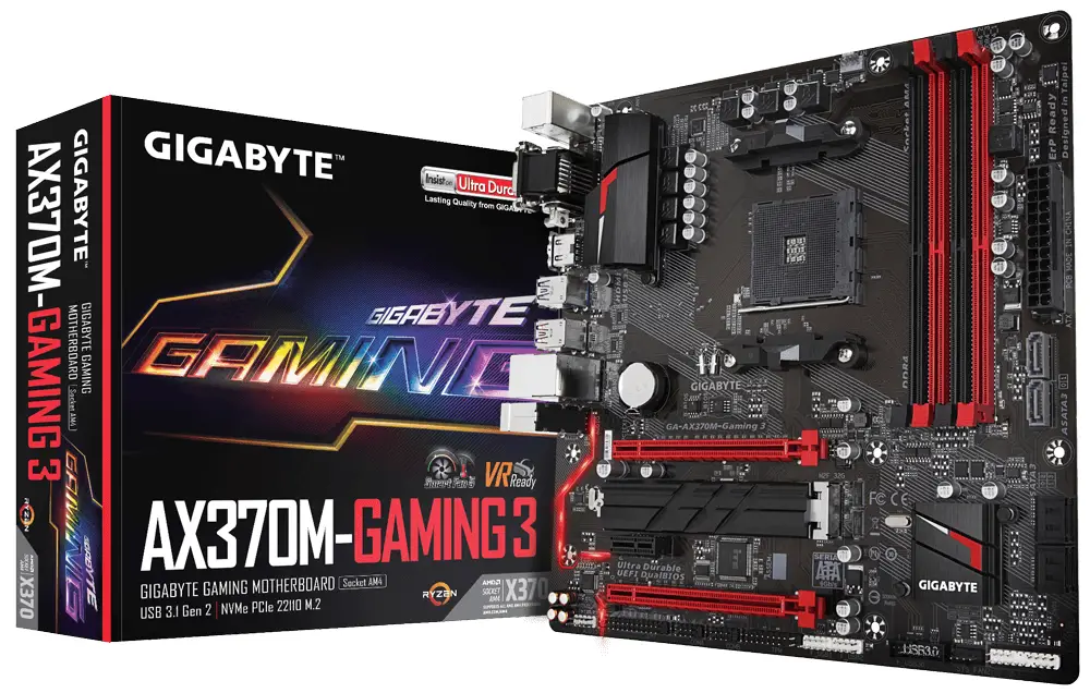 GIGABYTE GA-AX370M-Gaming 3
