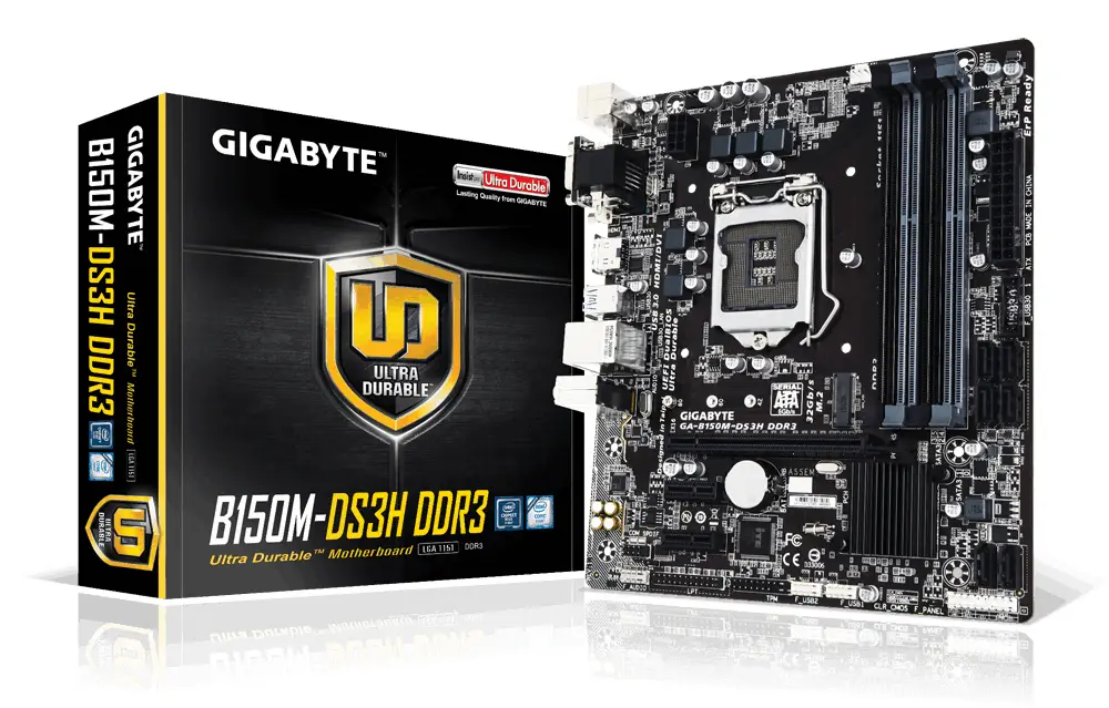 GIGABYTE GA-B150M-DS3H DDR3